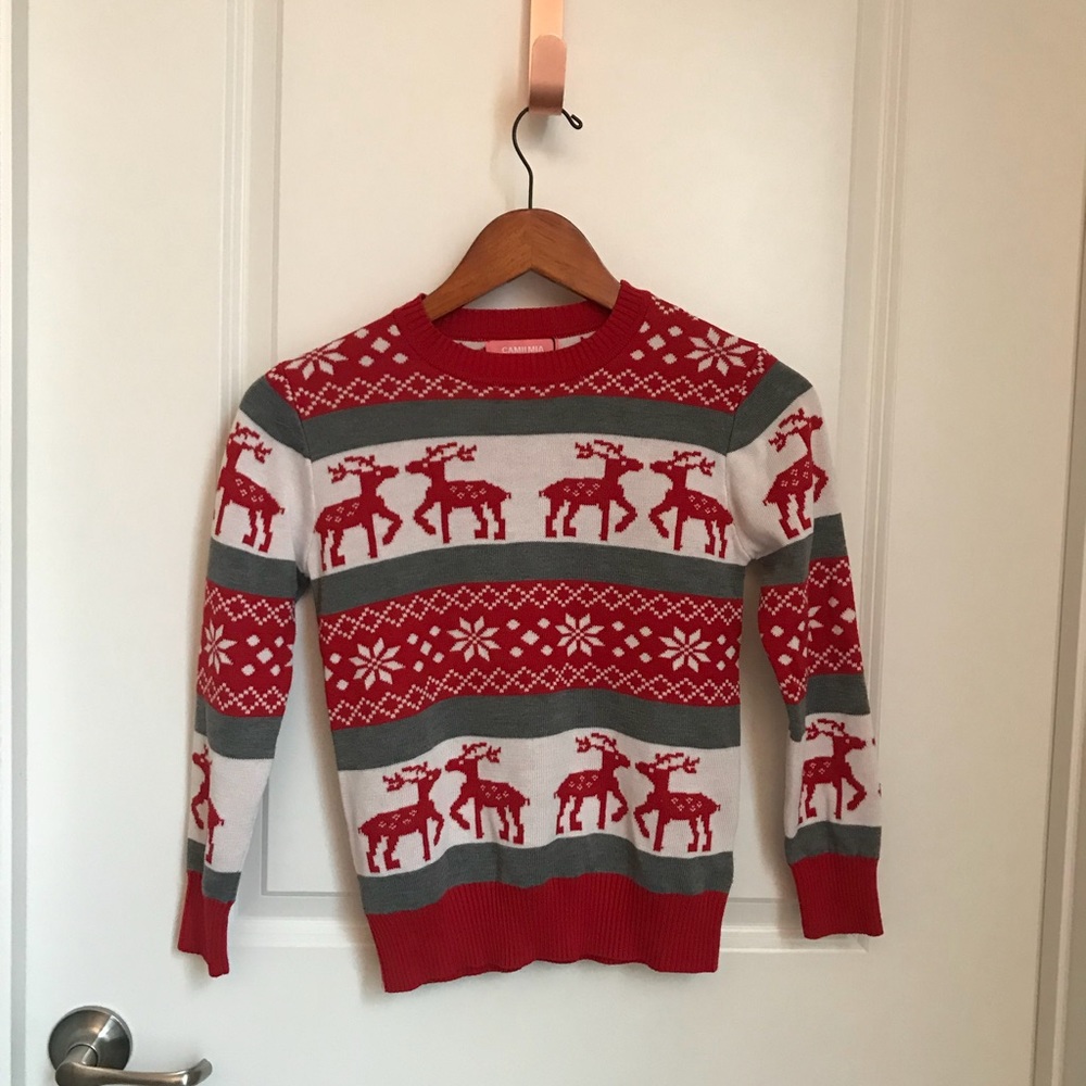 Girls Christmas Sweater